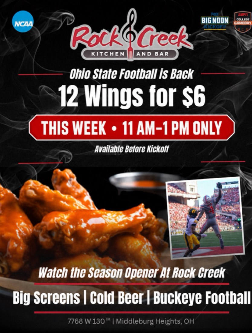 Rock Creek Ohio State Promo, creative work by Logan Graves