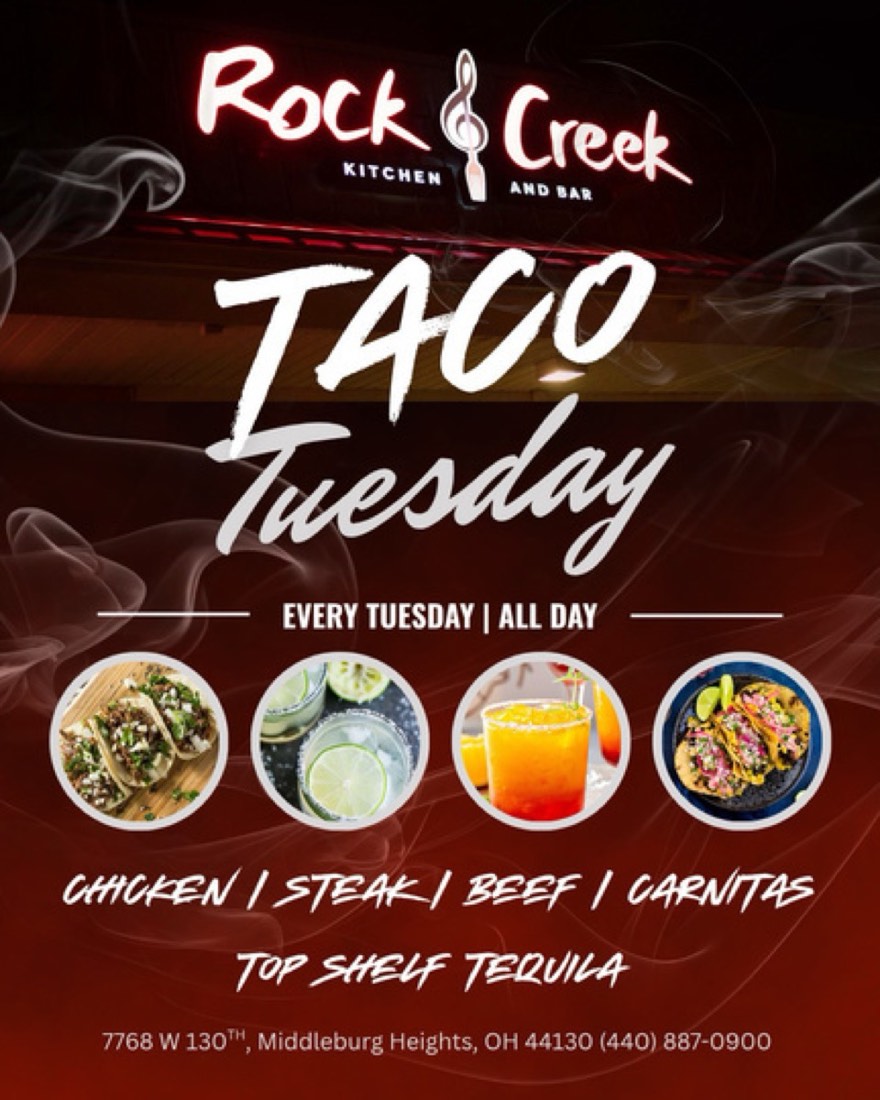 Rock Creek Nightly Specials, creative work by Logan Graves